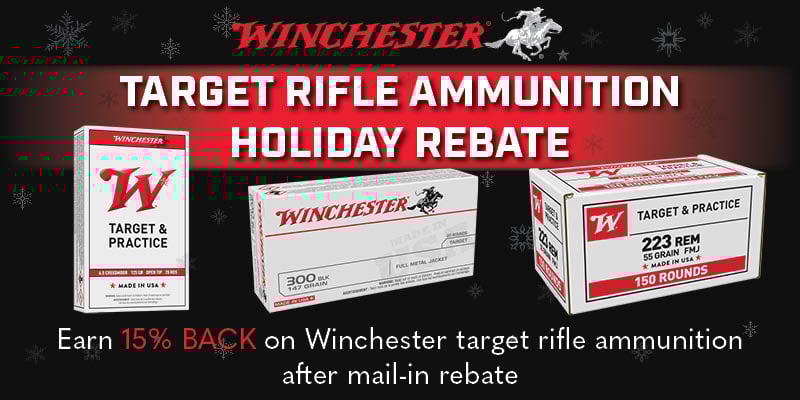 Target Rifle Ammunition Holiday Rebate